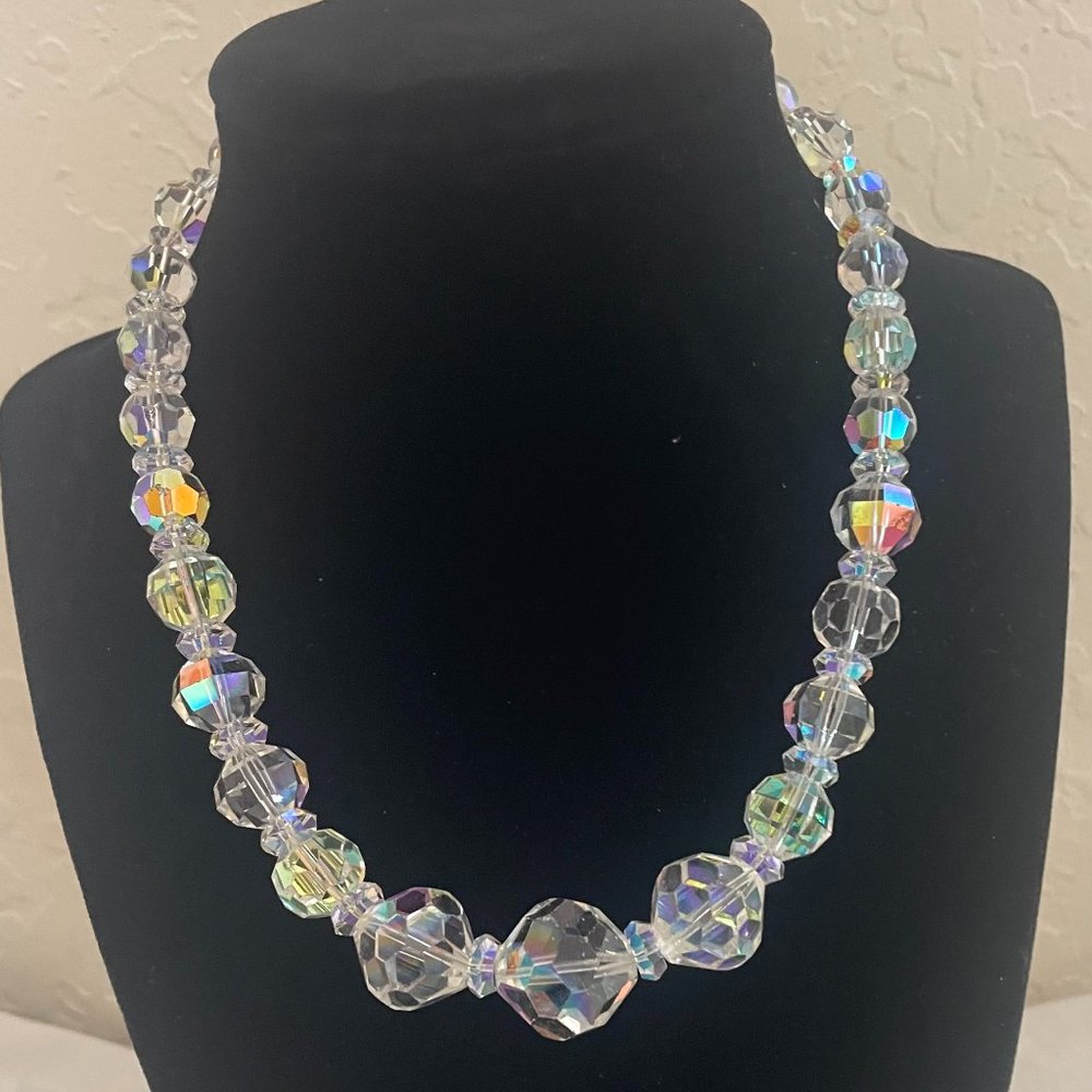 Artisan Swarovski Crystal Necklace